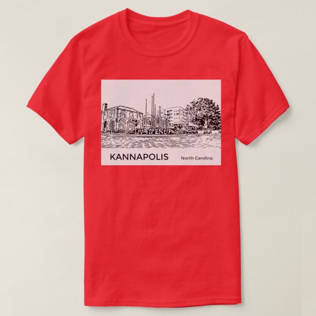 Kannapolis North olina T-Shirt (Design Front)