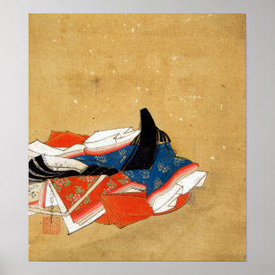 Kano Shōun Immortal Poet Poster