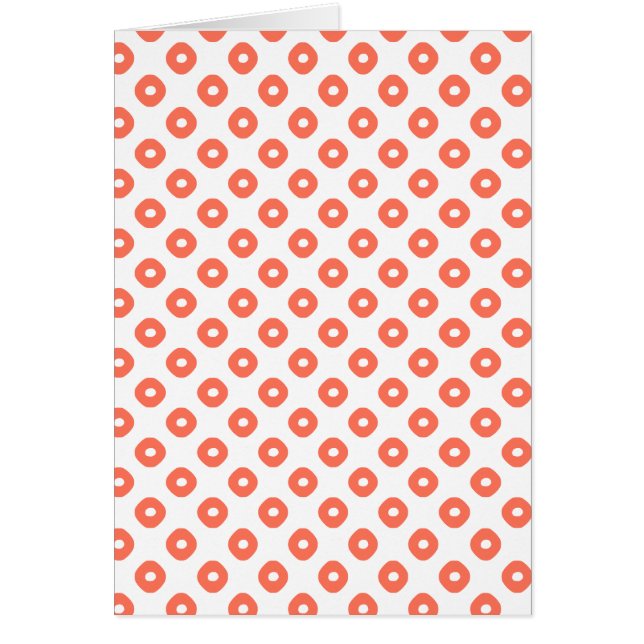 "Kanoko" Fawn Spot Pattern Salmon Pink (Front)
