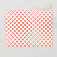 "Kanoko" Fawn Spot Pattern Salmon Pink