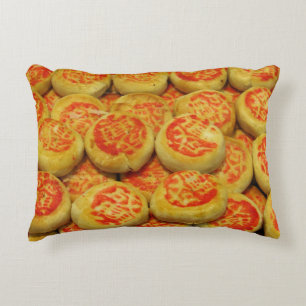 Kanom Pia ขนมเปี๊ยะ ~ Asian Sweets Desserts Food Decorative Cushion