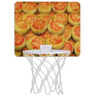 Kanom Pia ขนมเปี๊ยะ ~ Asian Sweets Desserts Food Mini Basketball Hoop