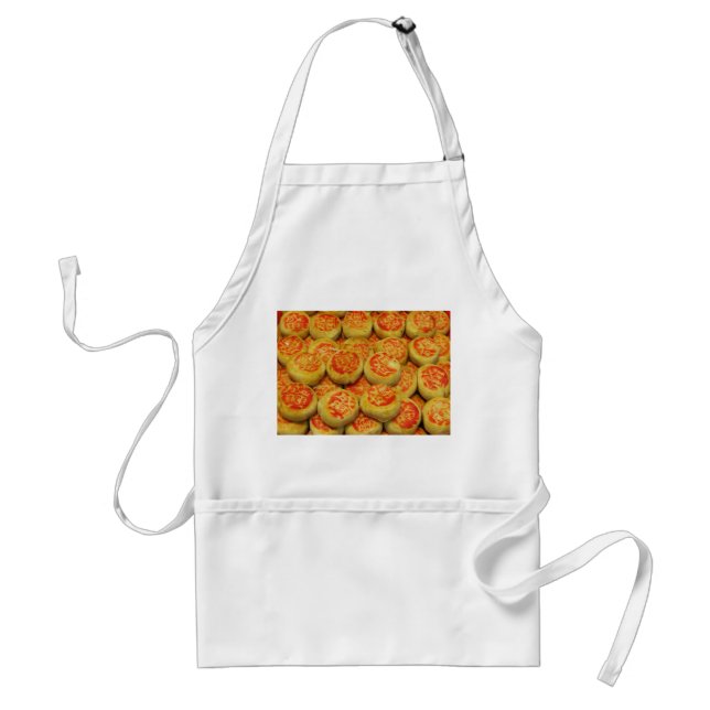 Kanom Pia ขนมเปี๊ยะ ~ Asian Sweets Desserts Food Standard Apron (Front)