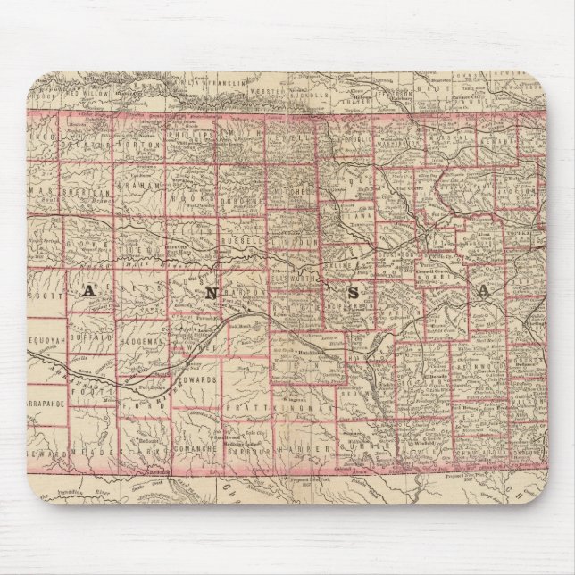 Kansas 3 mouse mat (Front)