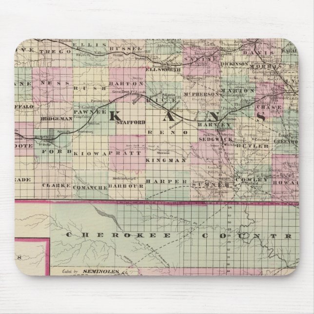 Kansas 5 mouse mat (Front)