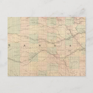 Kansas 6 postcard