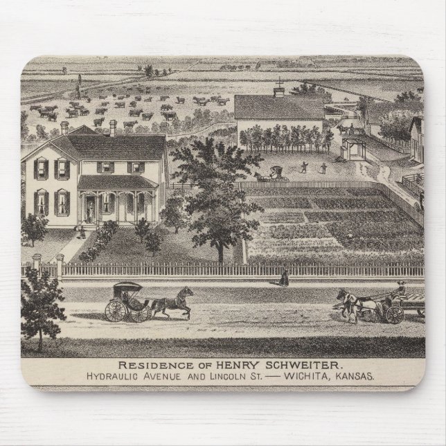 Kansas 7 mouse mat (Front)