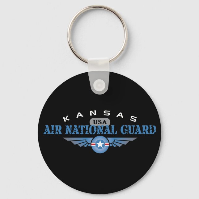 Kansas Air National Guard Key Ring (Front)
