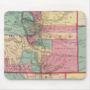 Kansas, Arizona, Colorado, New Mexico, and Utah Mouse Mat