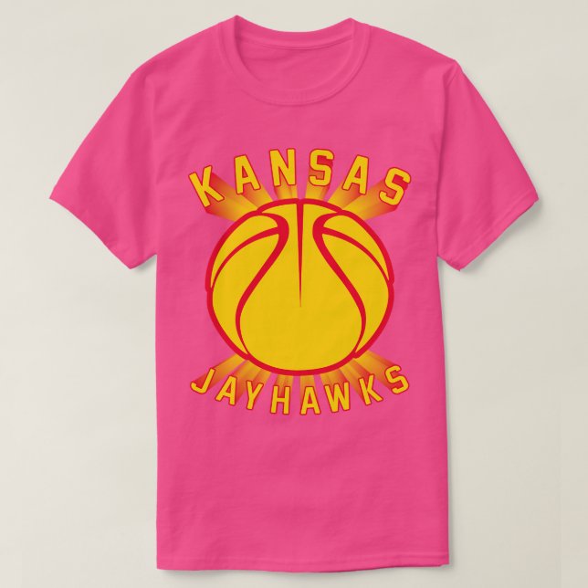Kansas Basketball T-Shirt (Design Front)