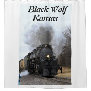 Kansas Big Boy 4014 Shower Curtain