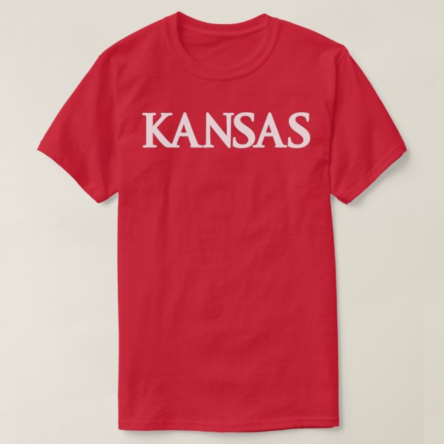 Kansas Blue Basic Standard Kansas Classic Original T-Shirt (Design Front)