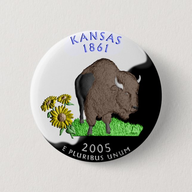 Kansas Button (Front)