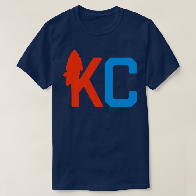 Kansas City Arrow Head KCMO KCK 8 T-Shirt (Design Front)