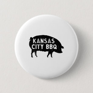 Kansas City Bbq _1  6 Cm Round Badge