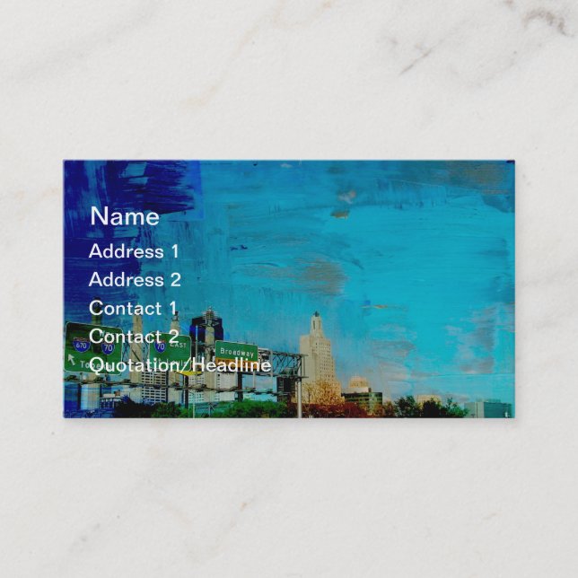 Kansas City Business Card (Front)