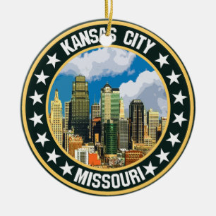 Kansas City                                        Ceramic Tree Decoration