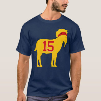 Kansas City Chiefs Patrick Mahomes GOAT 15 Kids TS T-Shirt