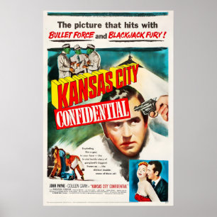 Kansas City Confidential 1952 Movie POSTER PRINT