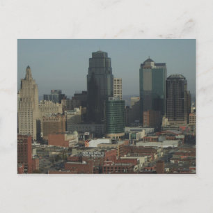 Kansas City Downtown Postcard