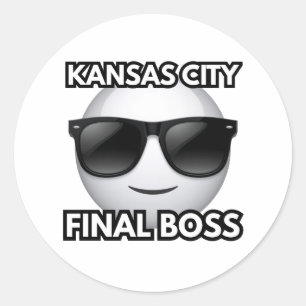 Kansas City Final Boss Cool Emoji Sticker
