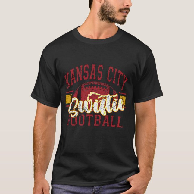 Kansas City Football Swiftie T-Shirt (Front)