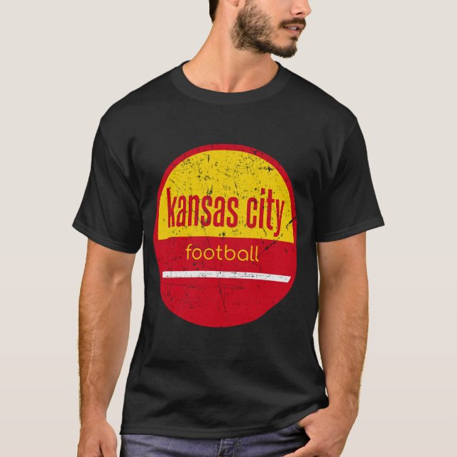  Kansas City football T-Shirt (Front)
