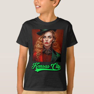 Kansas City Irish Parade Green Beer Barbecue Tailg T-Shirt