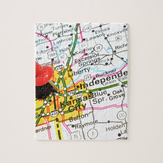 Kansas City Jigsaw Puzzle (Vertical)