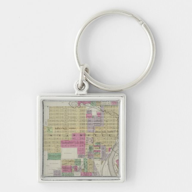 Kansas City, Kansas Key Ring (Front)