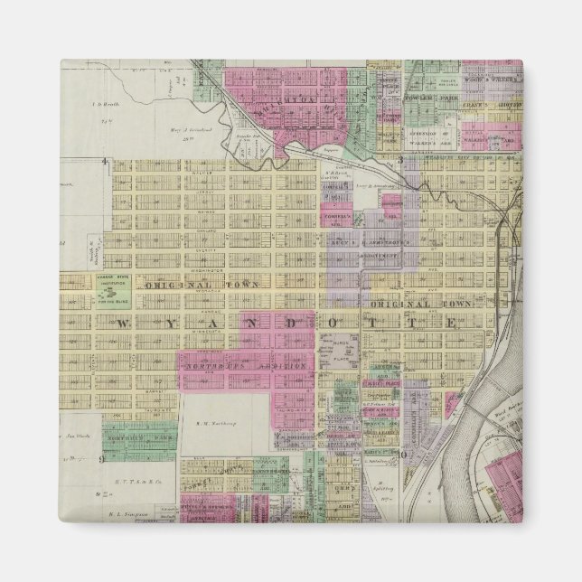 Kansas City, Kansas Magnet (Front)