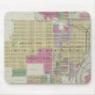 Kansas City, Kansas Mouse Mat