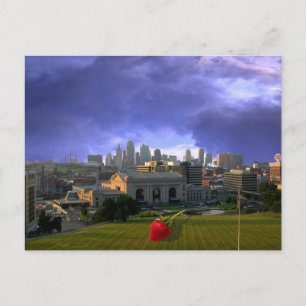 Kansas City Kitchen Art Postcard