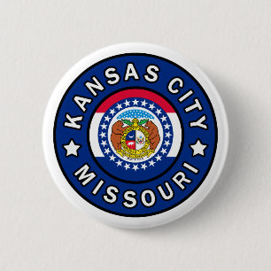Kansas City Missouri 6 Cm Round Badge