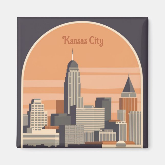 Kansas City, Missouri Magnet (Front)