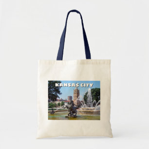 Kansas City Missouri Plaza Fountain Photo  Tote Bag