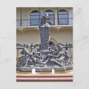 Kansas City, Missouri Plaza Fountain Postcard