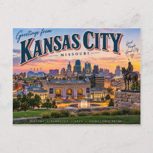 Kansas City Missouri Postcard
