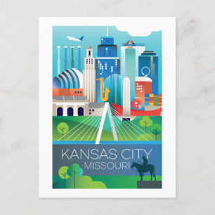 Kansas City, Missouri Postcard