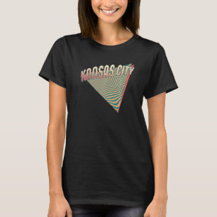 Kansas City Missouri Throwback Vintage Retro T-Shirt