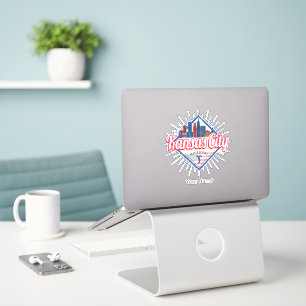 Kansas City Missouri United States Skyline Vintage