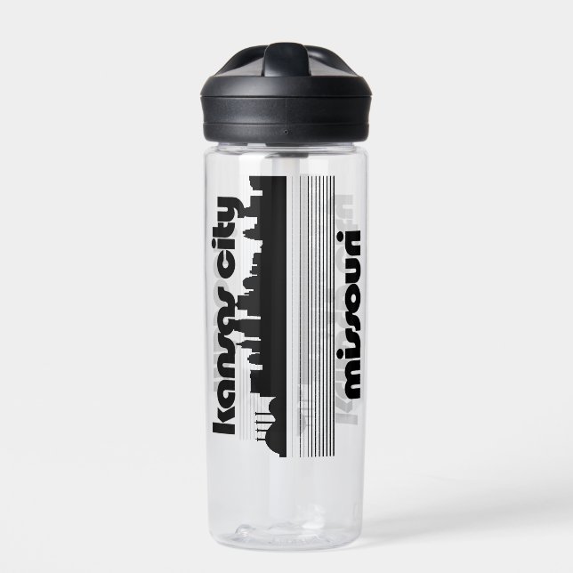 Kansas City Missouri Water Bottle (Front)