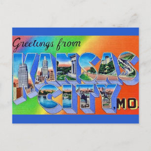 Kansas City MO Postcard