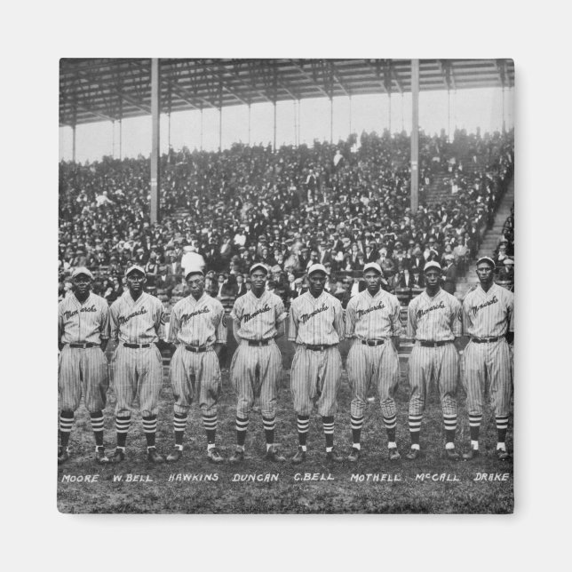 Kansas City Monarchs baseball team Magnet (Front)