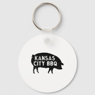 Kansas City Pig Bbq Key Ring