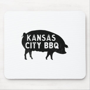 Kansas City Pig Bbq Mouse Mat