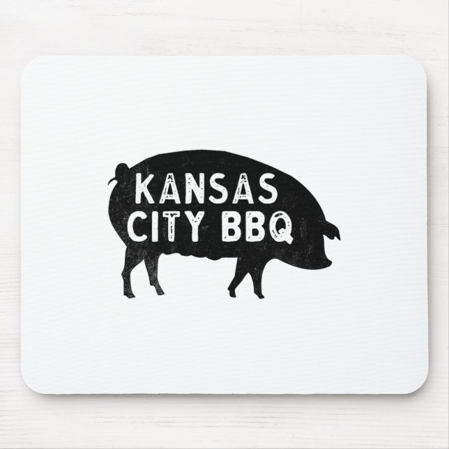 Kansas City Pig Bbq  Mouse Mat (Front)