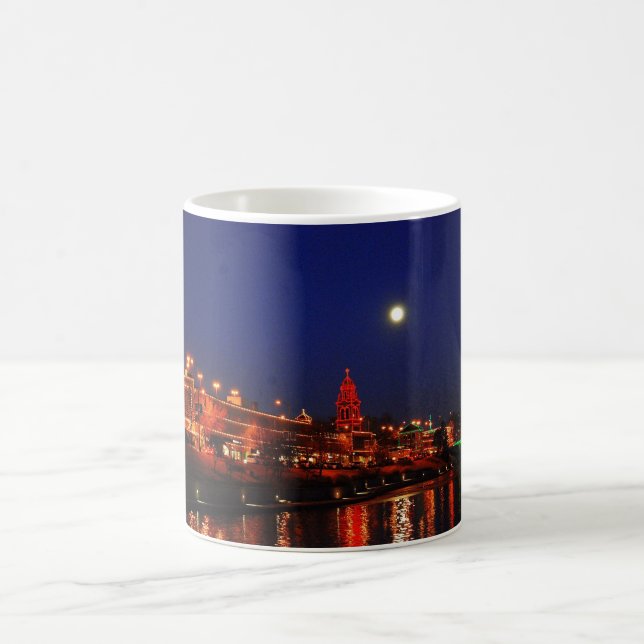 Kansas City Plaza Christmas Lights Coffee Mug (Center)