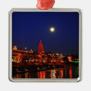 Kansas City Plaza Christmas Lights Ornament