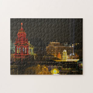 Kansas City Plaza Lights Jigsaw Puzzle